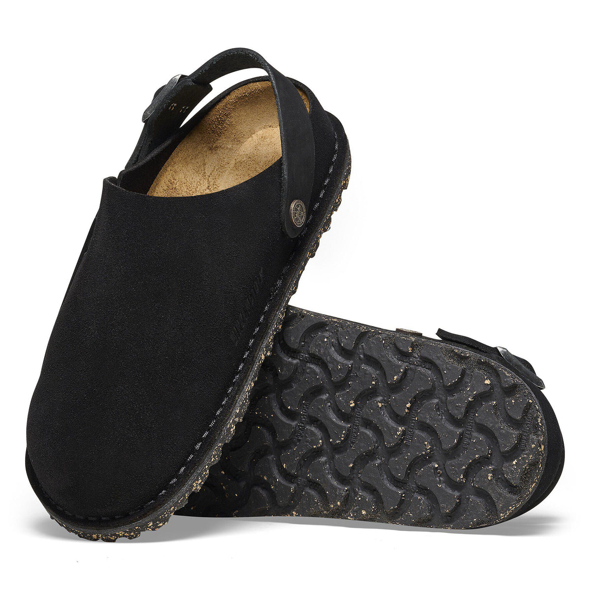 Lutry Premium Suede Suede Leather in Color Black | Birkenstock