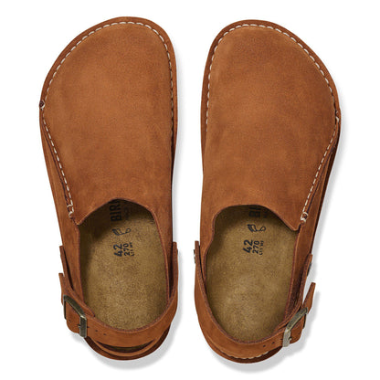 Lutry Premium Suede Suede Leather in Color Mink | Birkenstock