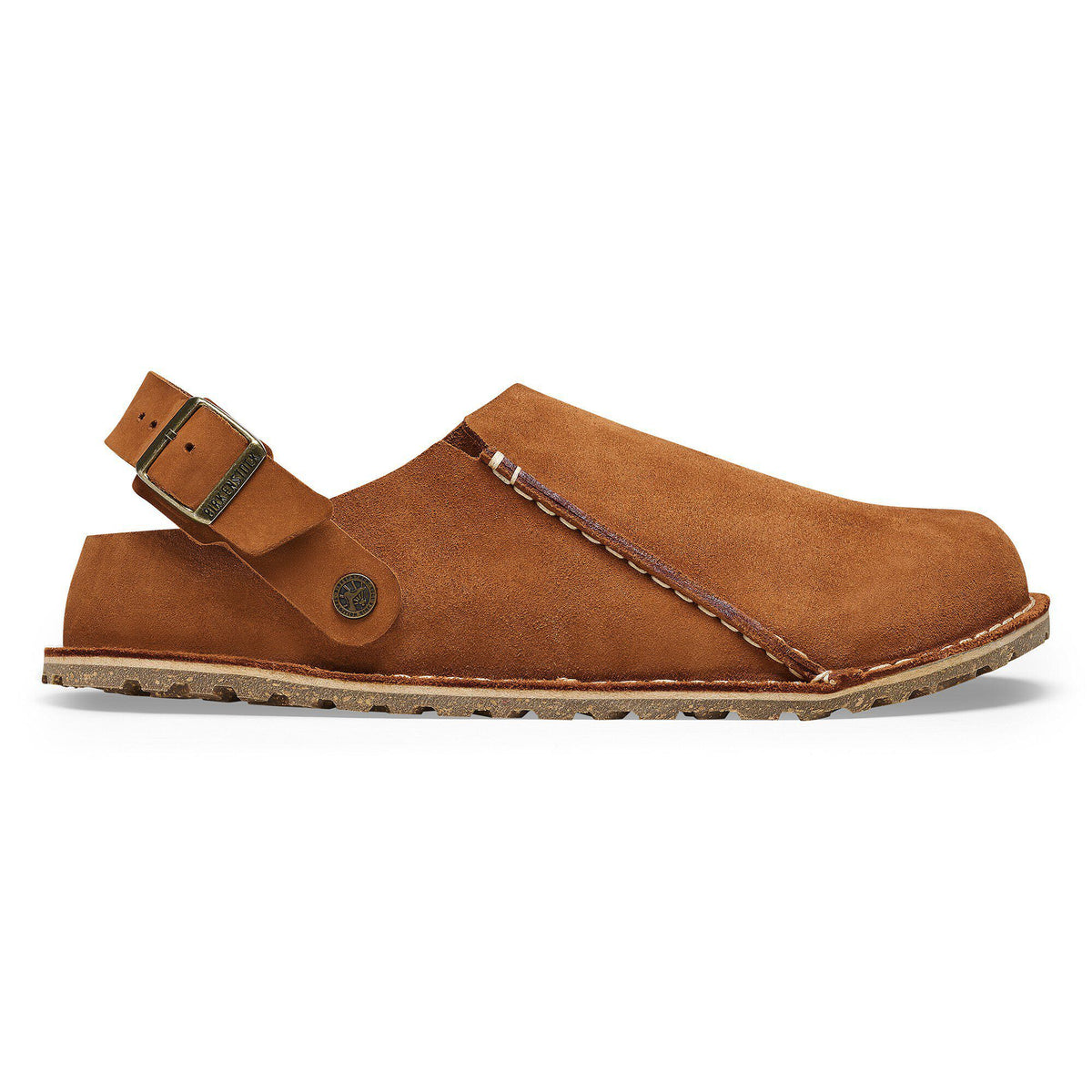 Lutry Premium Suede Suede Leather in Color Mink | Birkenstock