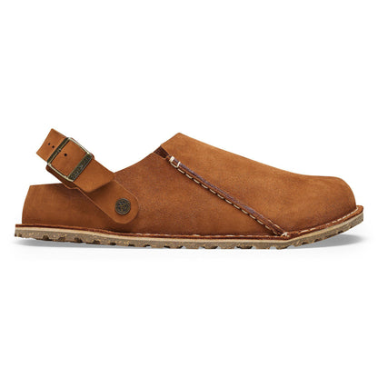 Lutry Premium Suede Suede Leather in Color Mink | Birkenstock