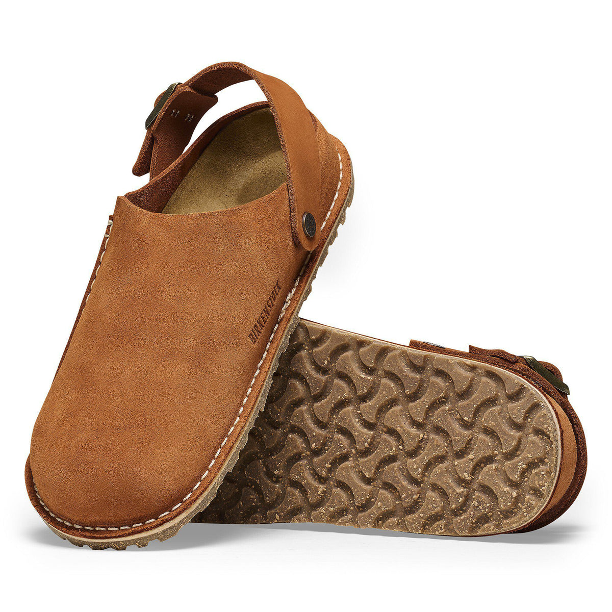 Lutry Premium Suede Suede Leather in Color Mink | Birkenstock