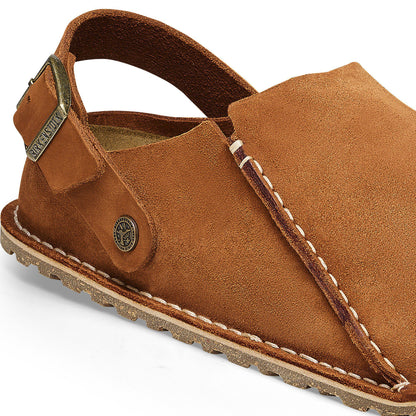 Lutry Premium Suede Suede Leather in Color Mink | Birkenstock