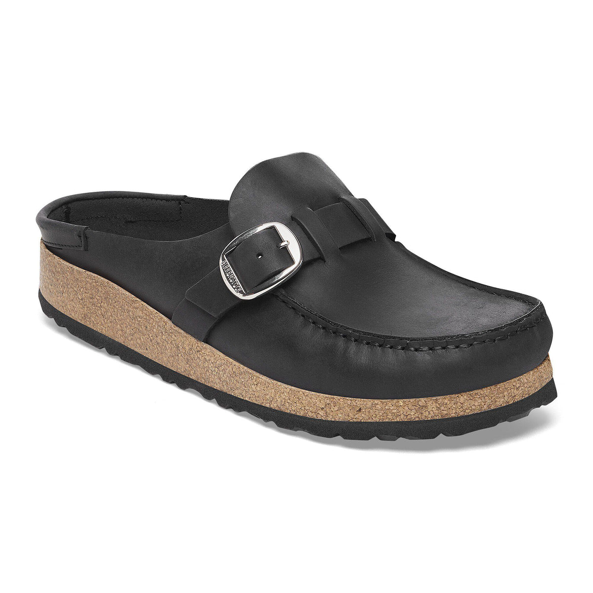 Buckley Oiled Leather in Color Black | Birkenstock