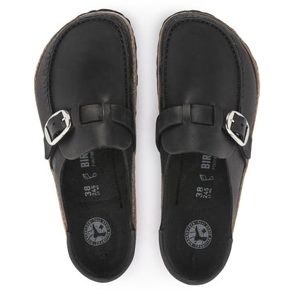 Buckley Oiled Leather in Color Black | Birkenstock