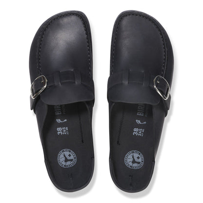 Buckley Oiled Leather in Color Black | Birkenstock