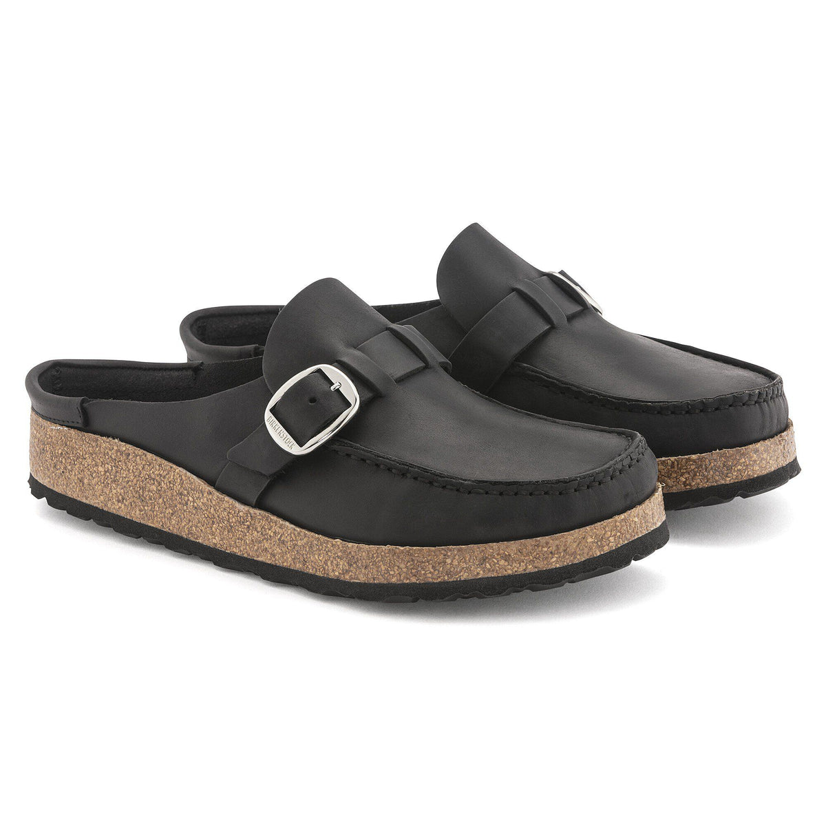 Buckley Oiled Leather in Color Black | Birkenstock