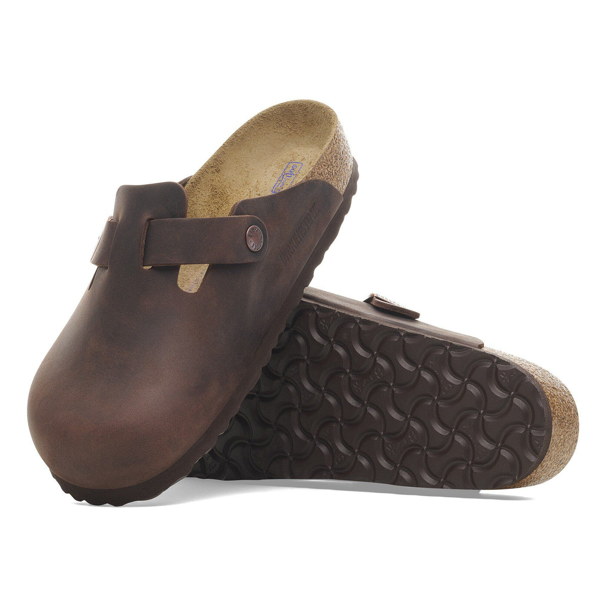 Boston Soft Footbed Oiled Leather in Color Habana | Birkenstock