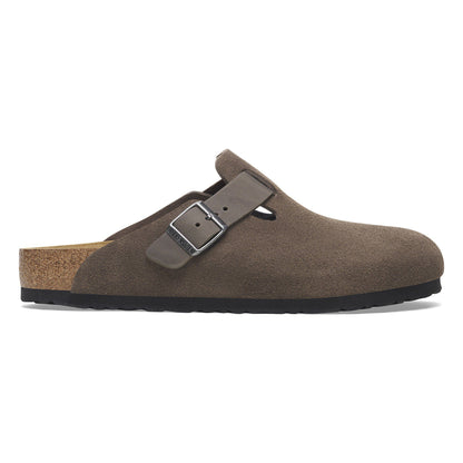 Boston Mixed Leather in Color Concrete Gray | Birkenstock