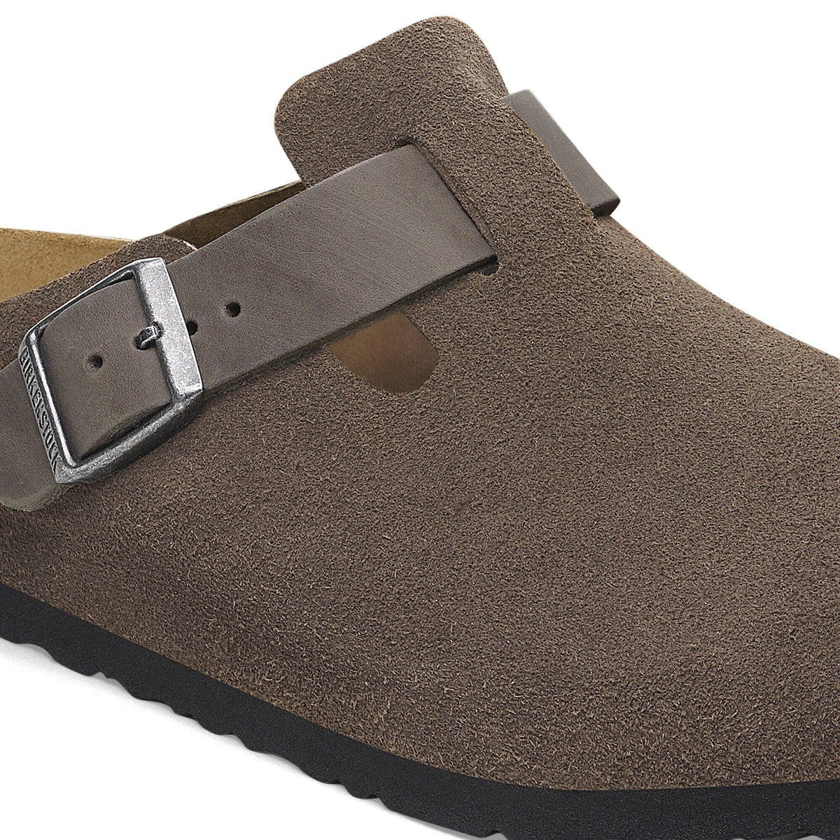 Boston Mixed Leather in Color Concrete Gray | Birkenstock