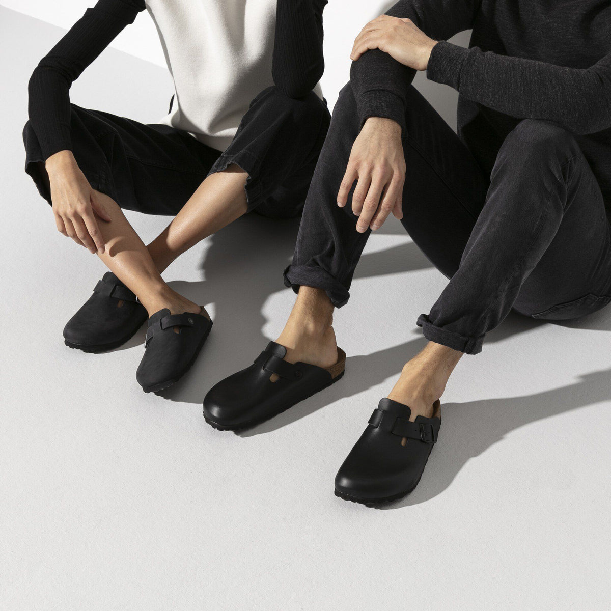 Boston Oiled Leather in Color Black | Birkenstock