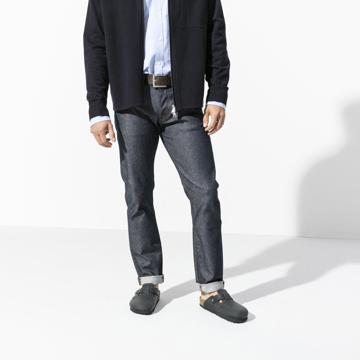 Boston Oiled Leather in Color Black | Birkenstock
