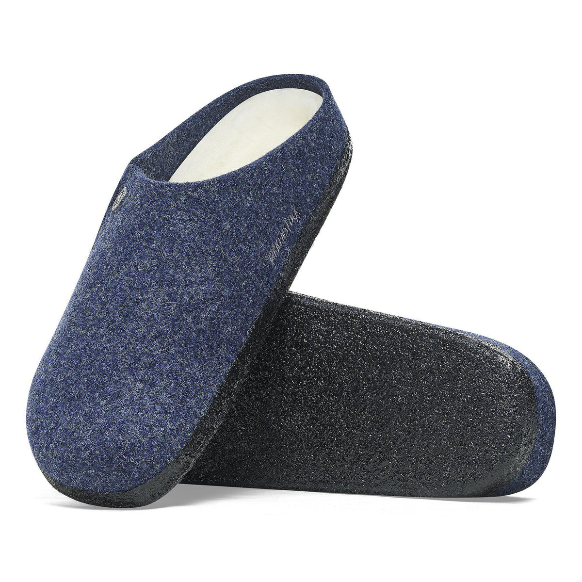 Zermatt Shearling Felt in Color Dark Blue | Birkenstock