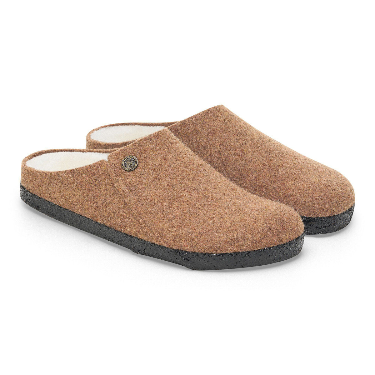 Zermatt Shearling Felt in Color Toffee Melange | Birkenstock