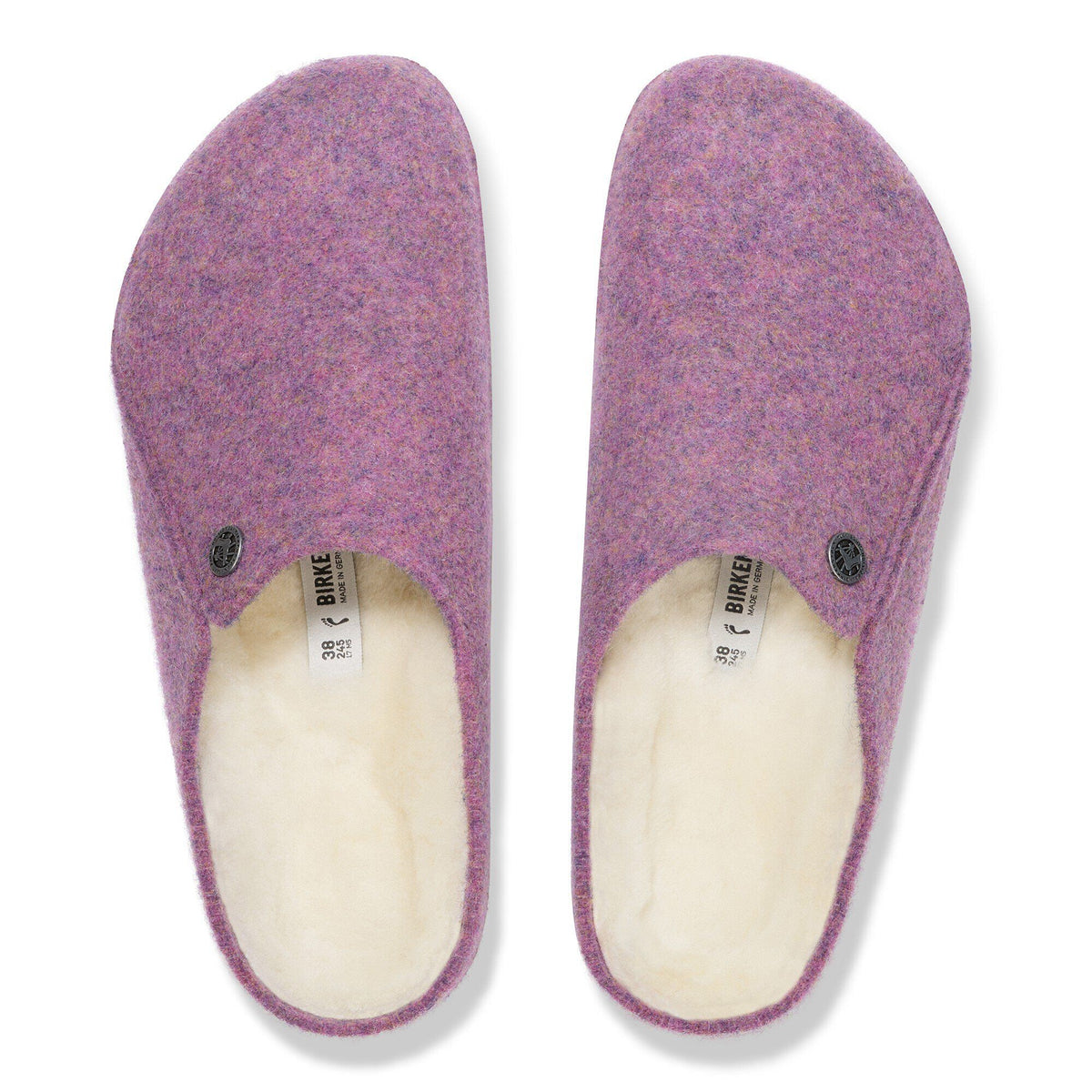 Zermatt Shearling Felt in Color Mauve | Birkenstock