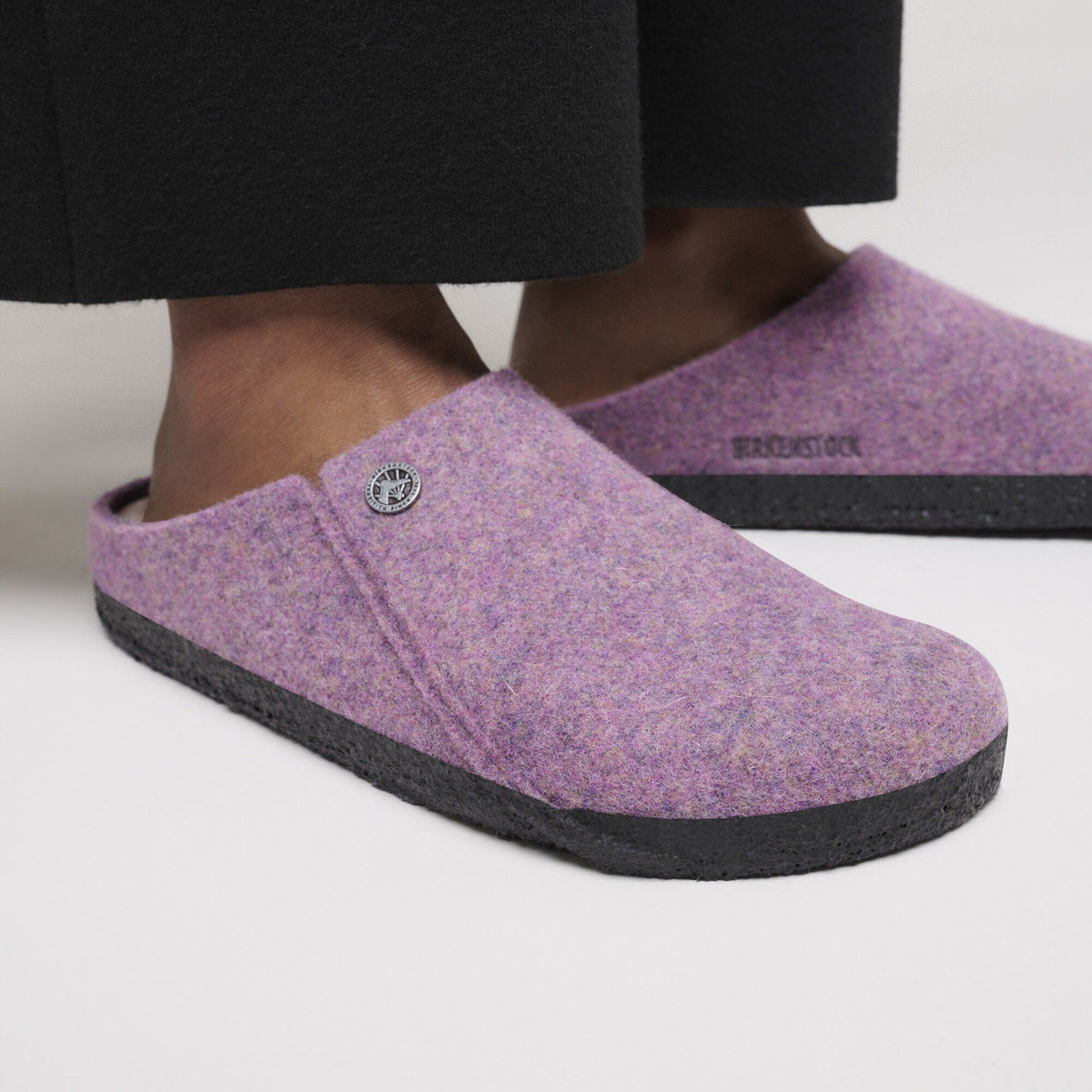 Zermatt Shearling Felt in Color Mauve | Birkenstock