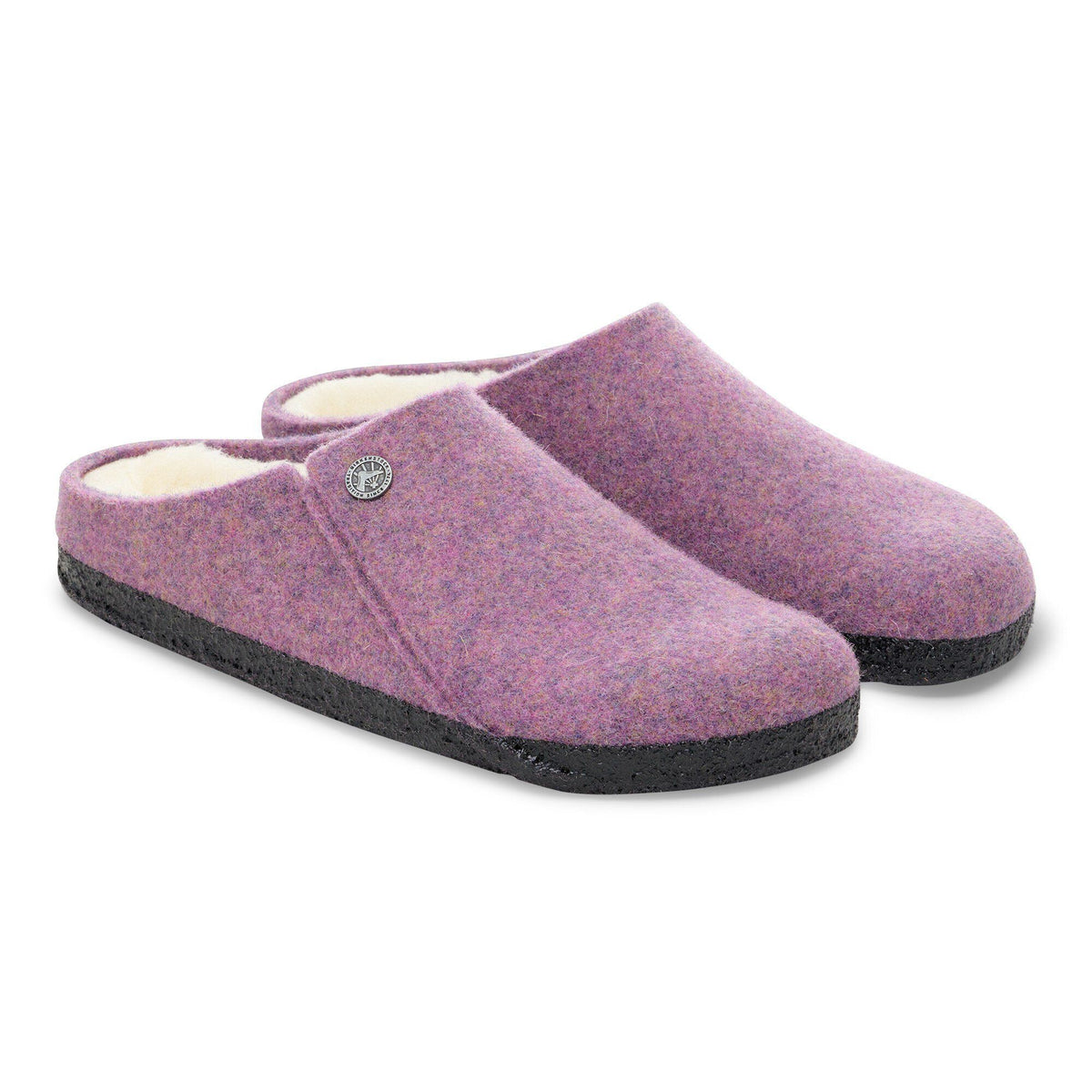 Zermatt Shearling Felt in Color Mauve | Birkenstock