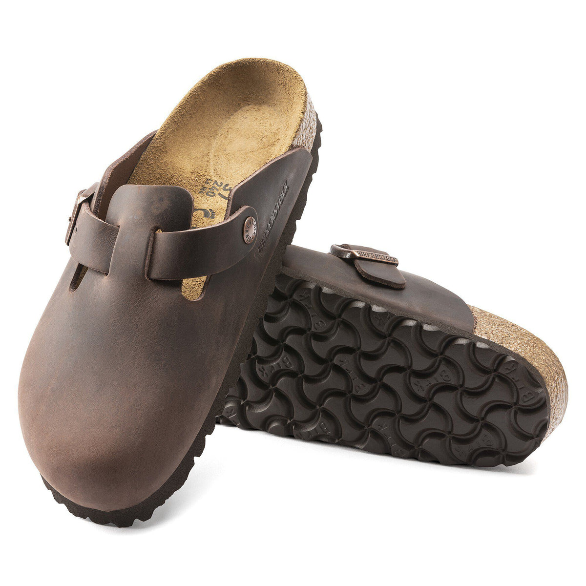 Boston Oiled Leather in Color Habana | Birkenstock