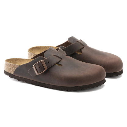 Boston Oiled Leather in Color Habana | Birkenstock