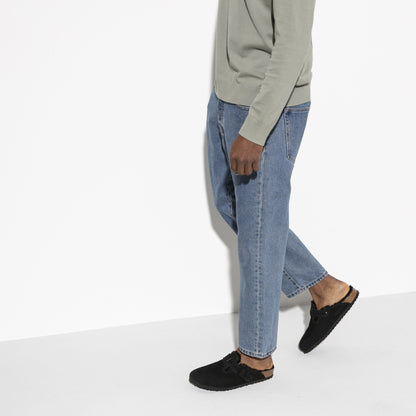 Boston Shearling Suede Leather in Color Black | Birkenstock