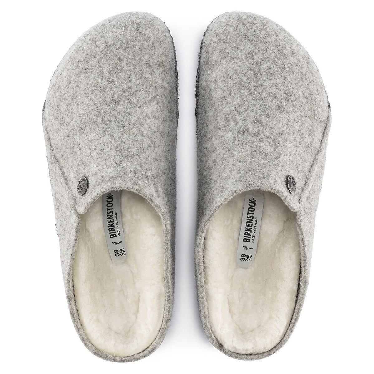 Zermatt Shearling Felt in Color Light Gray | Birkenstock
