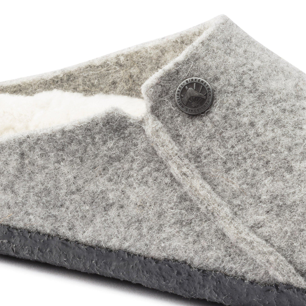 Zermatt Shearling Felt in Color Light Gray | Birkenstock