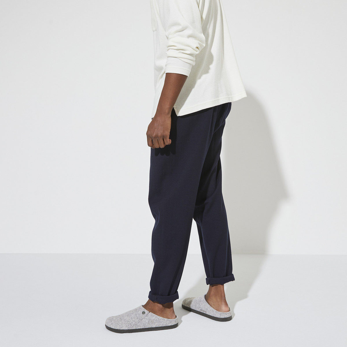 Zermatt Shearling Felt in Color Light Gray | Birkenstock