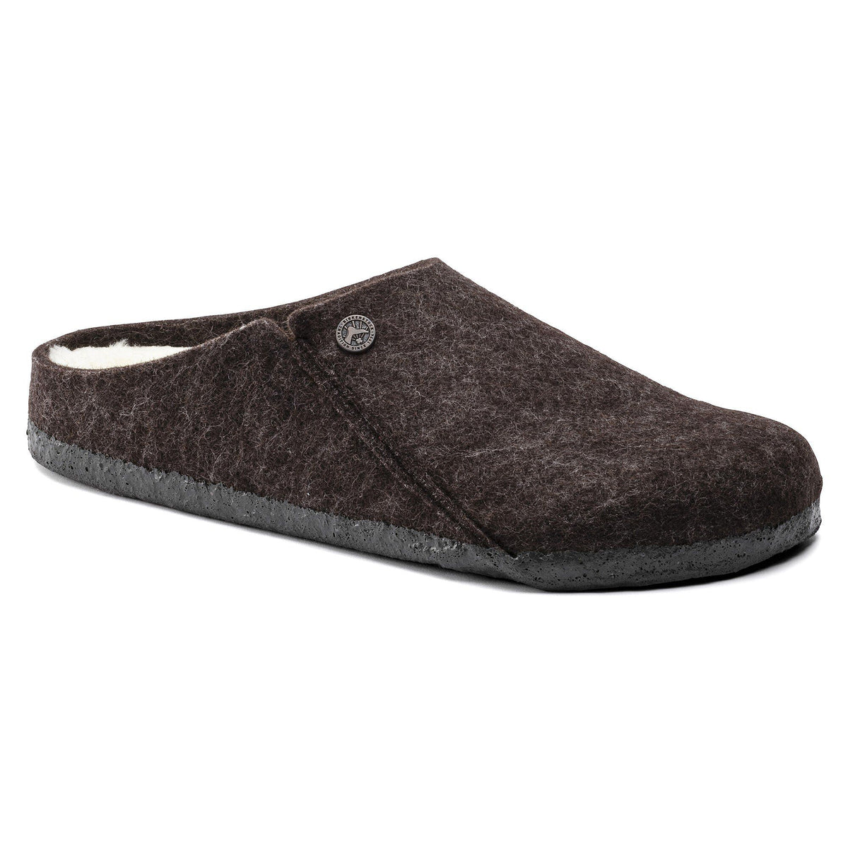 Zermatt Shearling Felt in Color Mocha | Birkenstock
