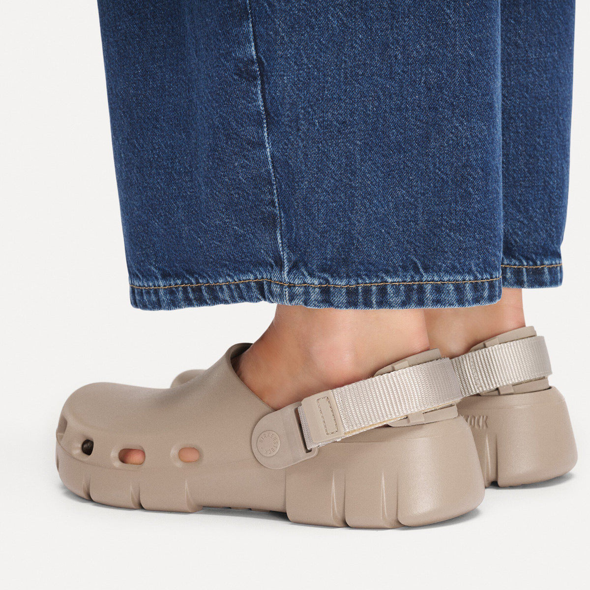 Birki Flow EVA in Color Gray Taupe/Oyster | Birkenstock