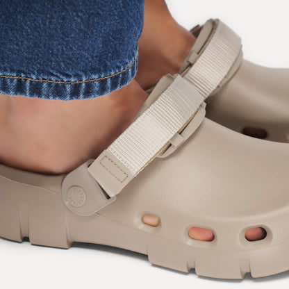 Birki Flow EVA in Color Gray Taupe/Oyster | Birkenstock