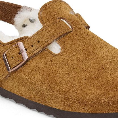 Tokio Shearling Suede Leather in Color Mink | Birkenstock