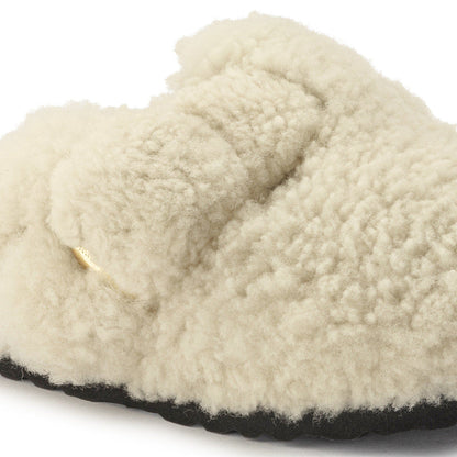 Boston Big Buckle Shearling in Color Teddy Eggshell | Birkenstock