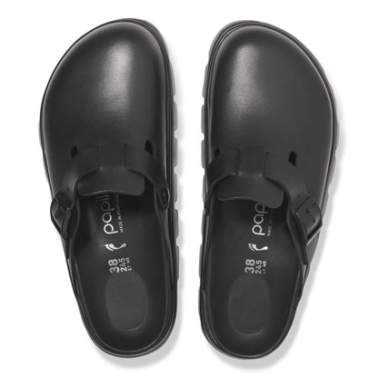 Boston Chunky Leather in Color Black | Birkenstock