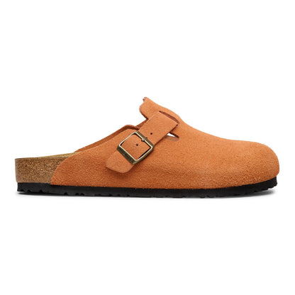 Boston Suede Leather in Color Dark Rust | Birkenstock