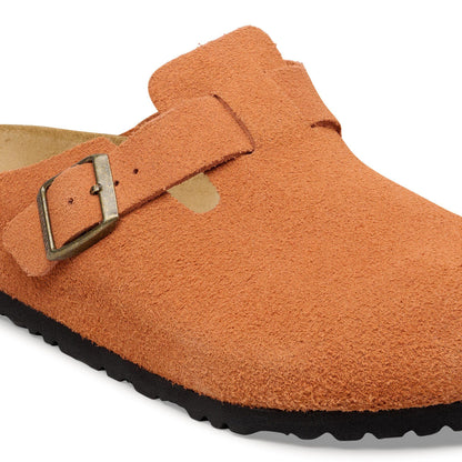 Boston Suede Leather in Color Dark Rust | Birkenstock