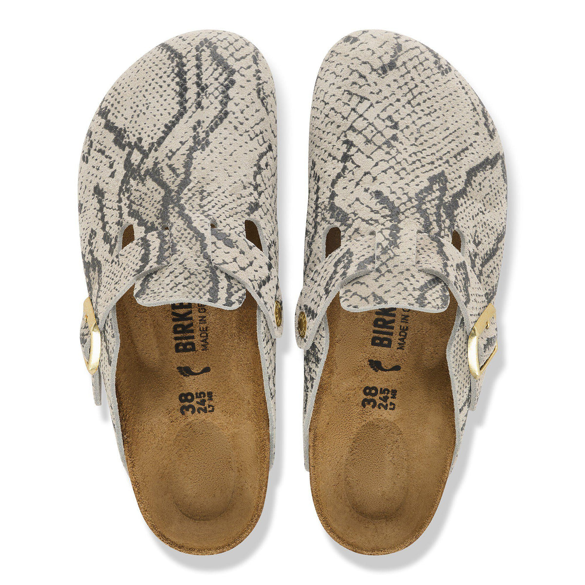 Boston Suede Leather in Color Snake Oyster | Birkenstock