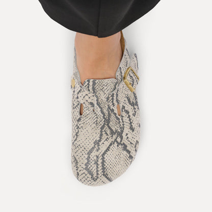 Boston Suede Leather in Color Snake Oyster | Birkenstock