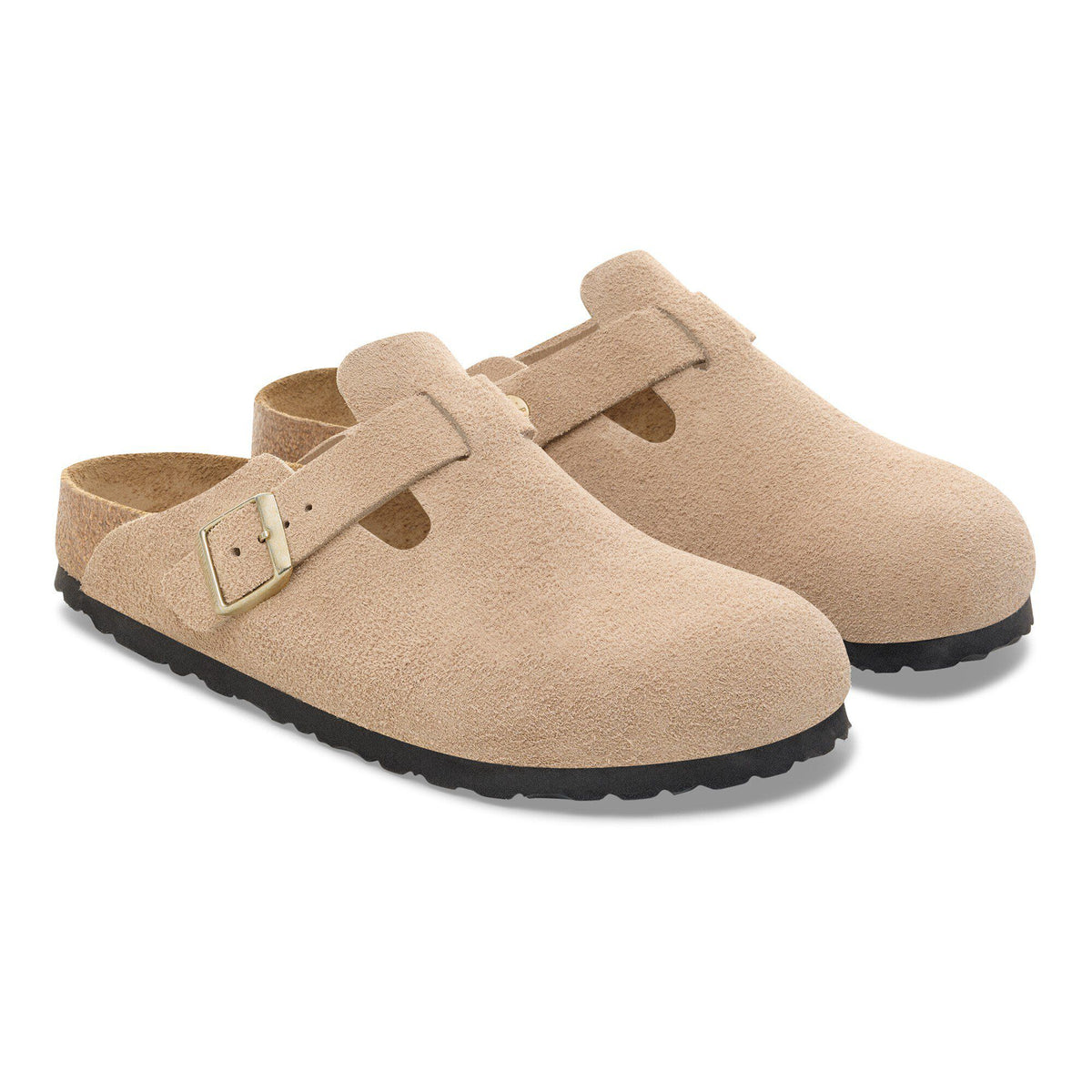 Boston Suede Leather in Color Sandcastle | Birkenstock