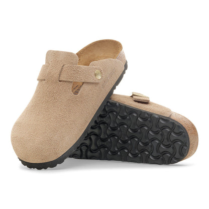 Boston Suede Leather in Color Sandcastle | Birkenstock