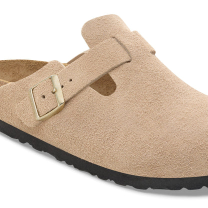 Boston Suede Leather in Color Sandcastle | Birkenstock