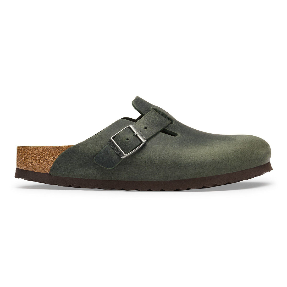 Boston Oiled Leather in Color Thyme | Birkenstock
