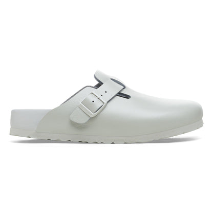 Boston Leather in Color Mineral Gray | Birkenstock