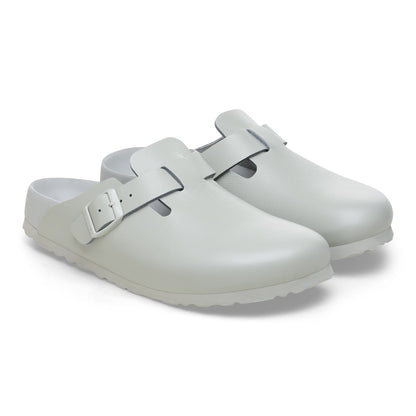 Boston Leather in Color Mineral Gray | Birkenstock