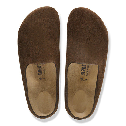 Amsterdam Wrapped Suede Leather in Color Carafe | Birkenstock