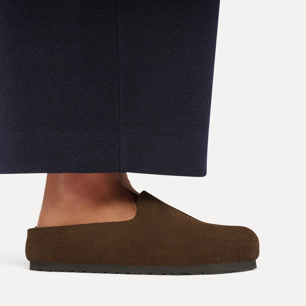 Amsterdam Wrapped Suede Leather in Color Carafe | Birkenstock