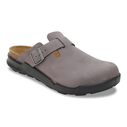 Boston Crosstown Oiled Leather in Color Iron | Birkenstock