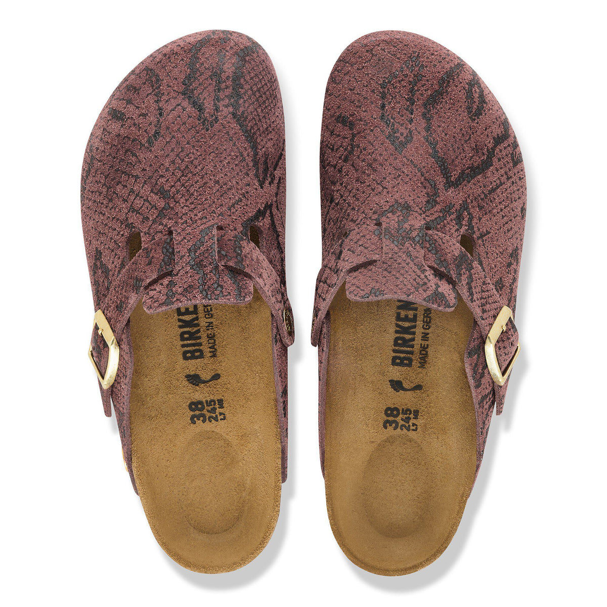 Boston Suede Leather in Color Snake Pepper | Birkenstock