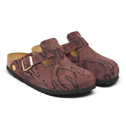 Boston Suede Leather in Color Snake Pepper | Birkenstock