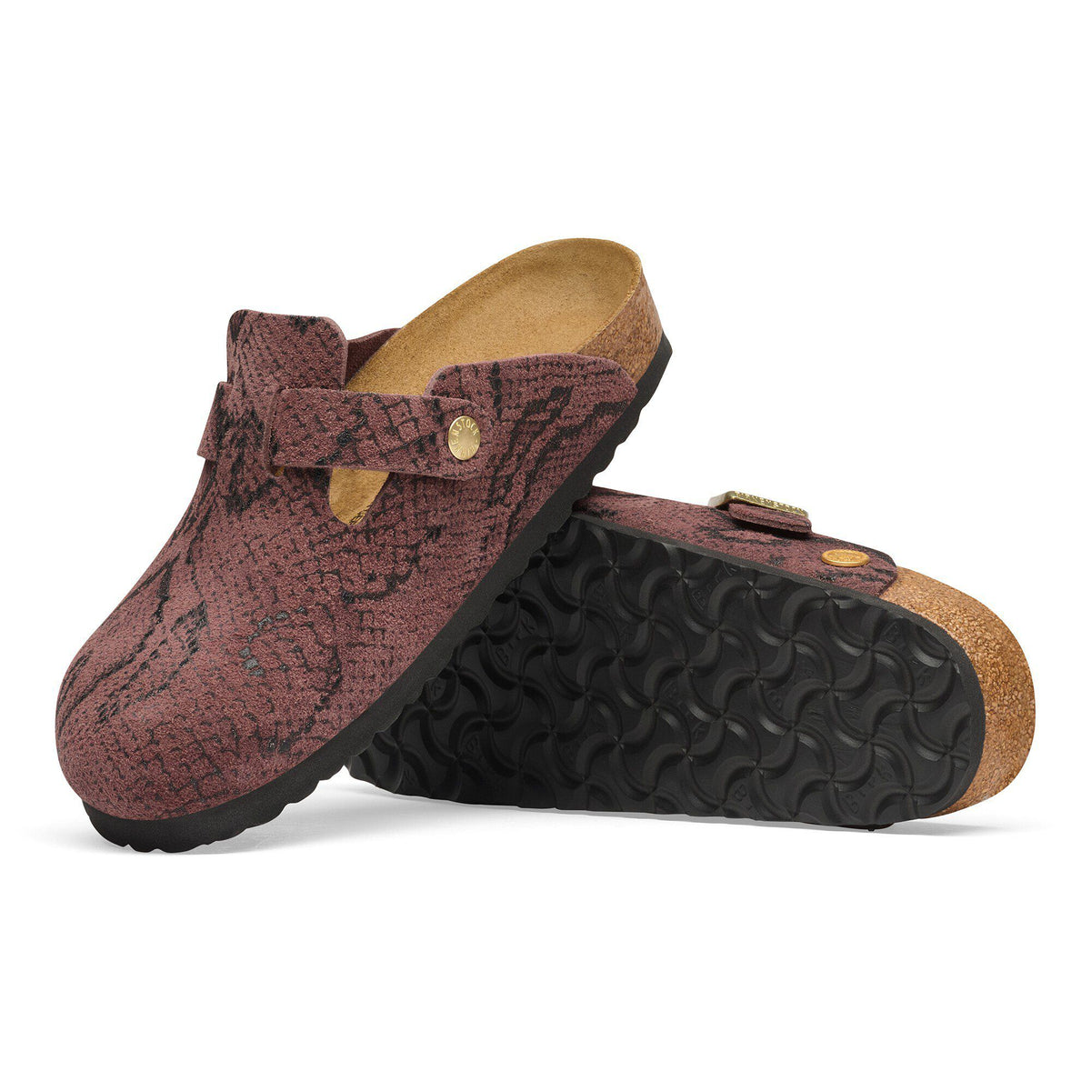 Boston Suede Leather in Color Snake Pepper | Birkenstock