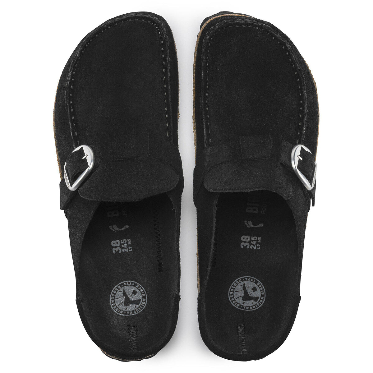 Buckley Suede Leather in Color Black | Birkenstock
