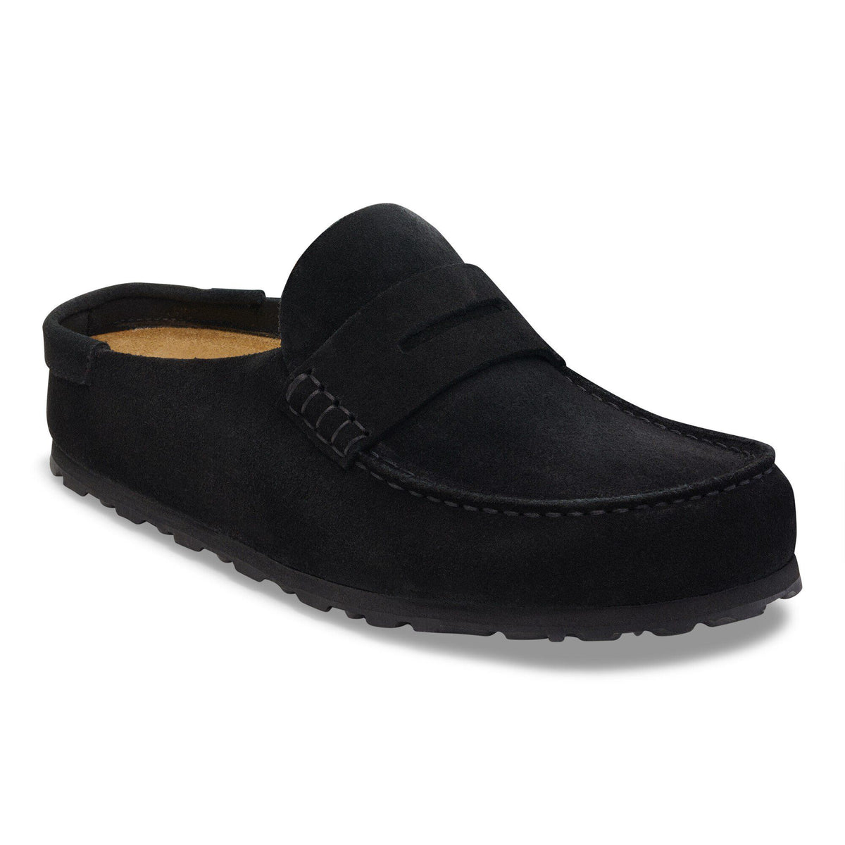 Naples Wrapped Suede Leather in Color Black | Birkenstock